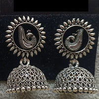 Darshana Jewels oxidised Plated Jhumki Earrings