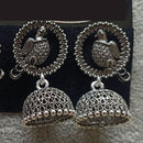 Darshana Jewels oxidised Plated Jhumki Earrings