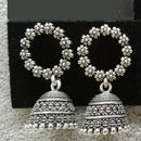 Darshana Jewels oxidised Plated Jhumki Earrings