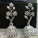 Darshana Jewels oxidised Plated Jhumki Earrings