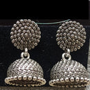 Darshana Jewels oxidised Plated Jhumki Earrings