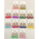 Dhwani Sparkling Crystal And Pearl Elegant Meenakari Dangler Earrings