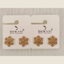 Dhwani Minimal Austrian Stone Stud Earrings 