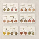 Dhwani Minimal Austrian Stone Stud Earrings 