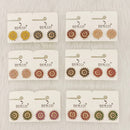 Dhwani Minimal Austrian Stone Stud Earrings 