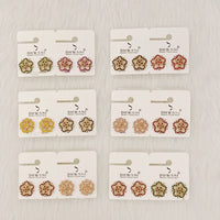 Dhwani Minimal Austrian Stone Stud Earrings 