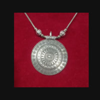 Infinity Jewels Oxidised Long Necklace Set