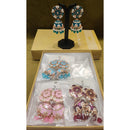 Dhwani Royal Kundan Pearl And Beads Meenakari Jhumki Earrings