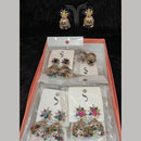 Dhwani Gold Plated Graceful Pota Stone And Pearl Jhumki Earrings