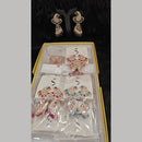Dhwani Gold Plated Graceful Pota Stone And Pearl Jhumki Earrings