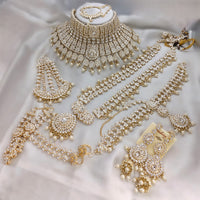 Knigght angel  Indian Bridal Jewellery Excellence White