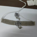 Bhavi Jewels Oxidized Plated Necklace Set