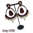 Padmawati Bangles Thread Dangler Earrings