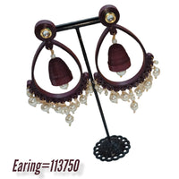 Padmawati Bangles Thread Dangler Earrings