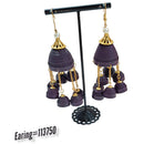 Padmawati Bangles Thread Dangler Earrings