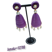 Padmawati Bangles Thread Dangler Earrings