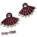Padmawati Bangles Thread Dangler Earrings