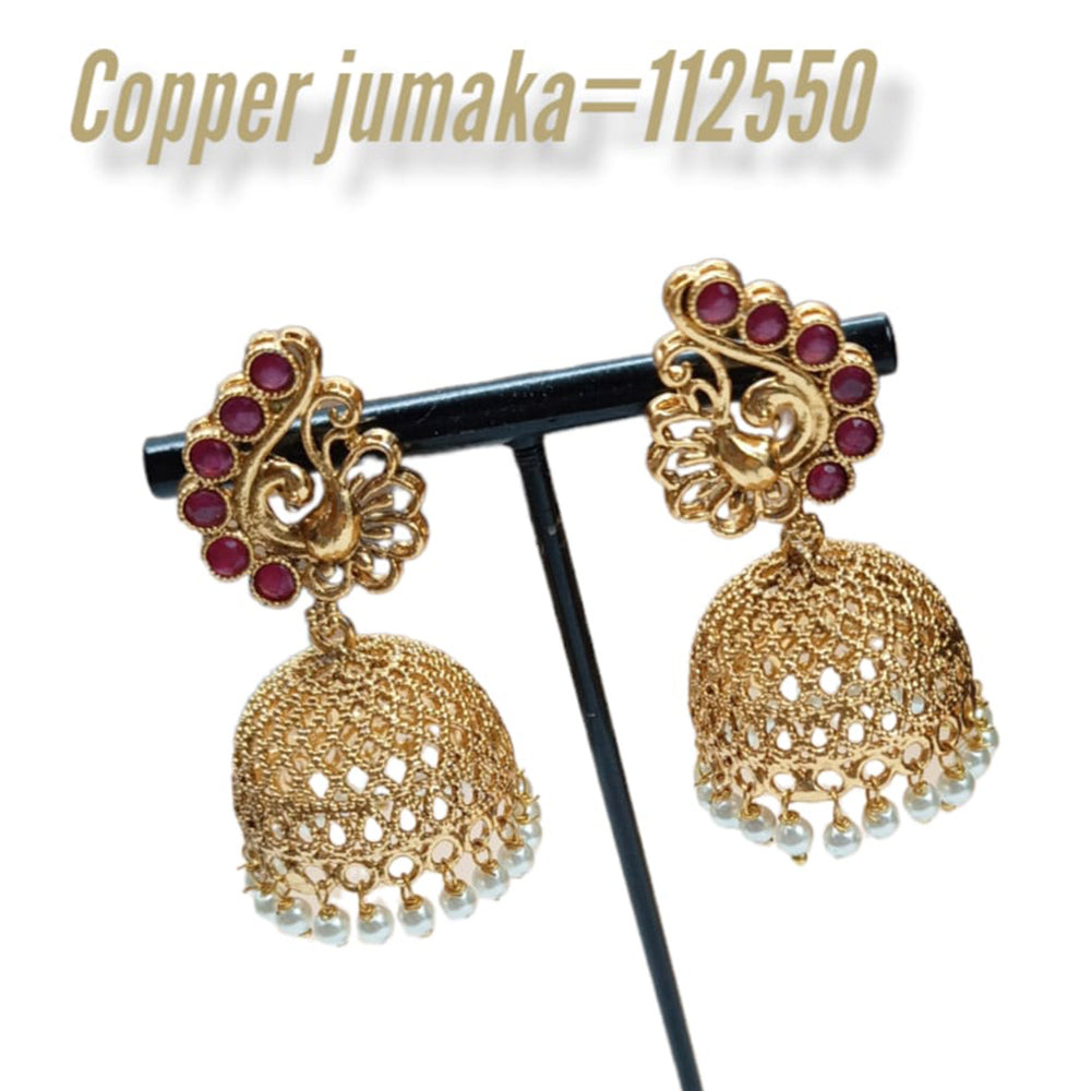Padmawati Bangles Kundan Stone Jhumkis  Earrings