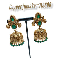 Padmawati Bangles Kundan Stone Jhumkis  Earrings