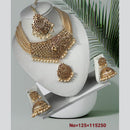 Padmawati Bangles Austrian Stone And Beads Choker Necklace Set
