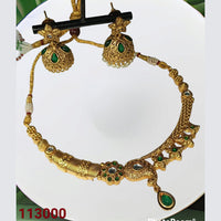 Padmawati Bangles Kundan Stone Choker Necklace Set