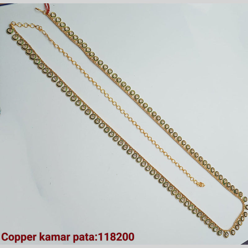 Padmawati Bangles Copper Gold Austrian Stone Kamarband