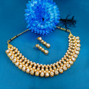 Midas Touch Crystal Stone Gold Plated Necklace Set