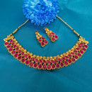 Midas Touch Kundan Stone Gold Plated Necklace Set
