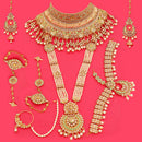 Neetu Art Gold Plated Bridal Necklace Set