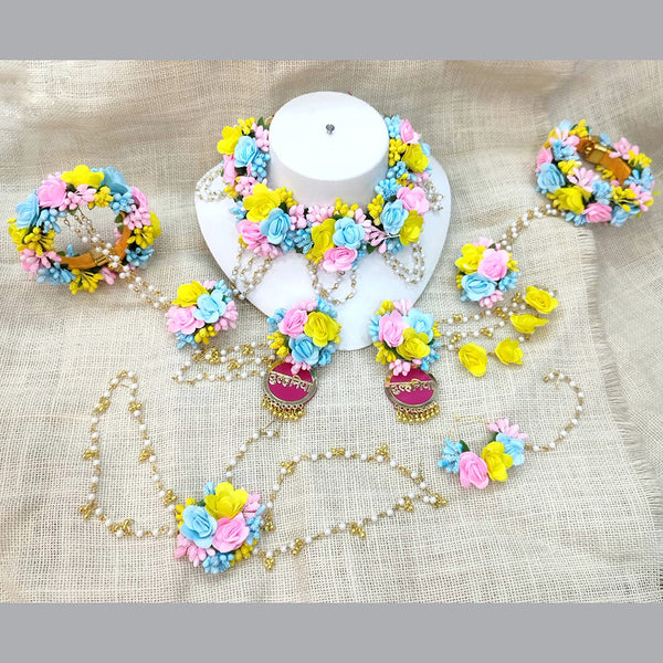Manisha Jewellery Floral Jewellery Combo Set
