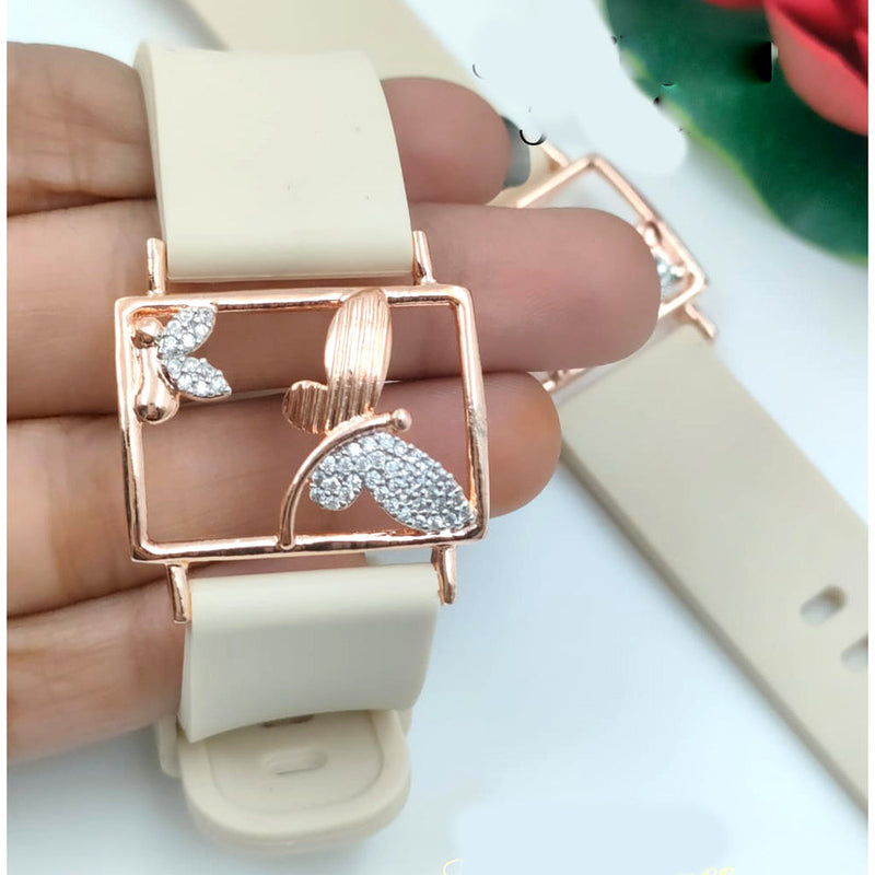 Manisha Jewellery Wrist Watch Style Rose Gold Plated Bracelet