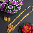 H K Fashion Gold Plated Necklace Set 