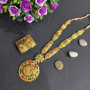 H K Fashion Gold Plated Necklace Set 