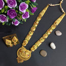 H K Fashion Gold Plated Necklace Set 