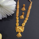 H K Fashion Gold Plated Necklace Set 