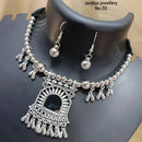 Pooja Bangles Navratri Special Oxidised Necklace Set