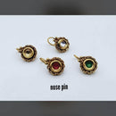 Pooja Bangles Gold Plated Nose Pin