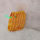 Pooja Bangles Gold Plated Bangles Set