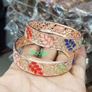Pooja Bangles Gold Plated Bangles Set