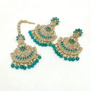 Pooja Bangles Earrings and Maang Tikka set