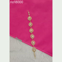 Pooja Bangles Gold Plated Kundan Stone Sheeshphool