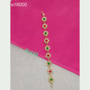 Pooja Bangles Gold Plated Kundan Stone Sheeshphool
