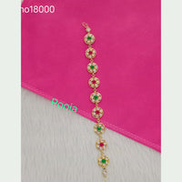 Pooja Bangles Gold Plated Kundan Stone Sheeshphool