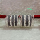 Pooja Bangles Silver Plated Velvet Bangles Set