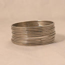 Pooja Bangles Silver Plated Bangles Set