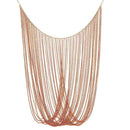 Jeweljunk Multi Chain Gold Plated  Statement Necklace - 1103007