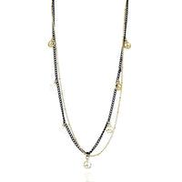 Jeweljunk Gold Plated Long Chain Necklace - 1104006