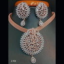 Jain Jewellers American Diamond Necklace Set - 11061740