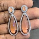 Jain Jewellers Ad Stone Dangler Earrings