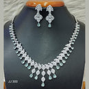 Jain Jewellers American Diamond Necklace Set